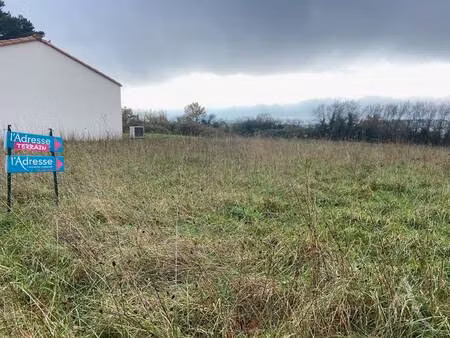 terrain constructible à vendre