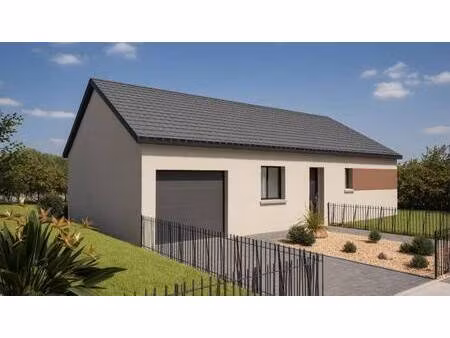 terrain avec maison neuve à vendre