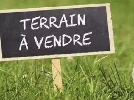 terrain constructible viabilisé à vendre