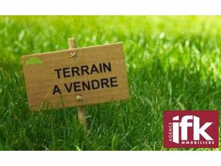 terrain constructible viabilisé à vendre