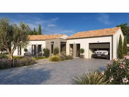 terrain avec maison neuve à vendre