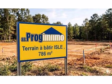 terrain constructible à vendre