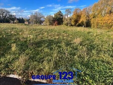 terrain constructible à vendre