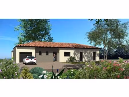 terrain avec maison neuve à vendre
