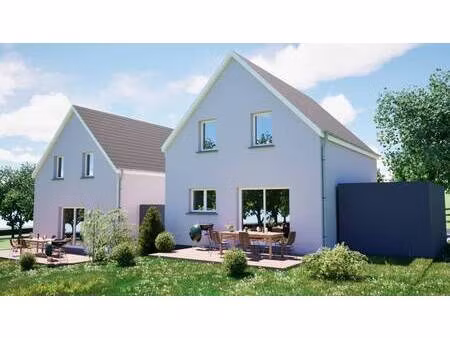terrain avec maison neuve à vendre