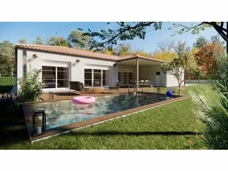 terrain avec maison neuve à vendre