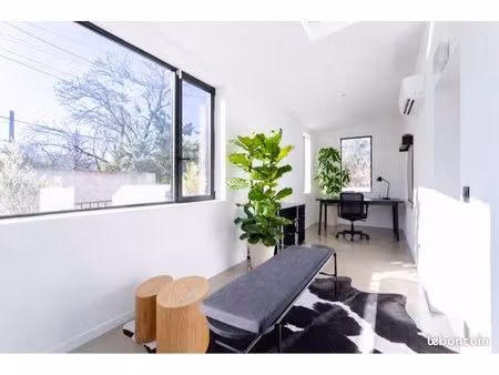 espace privé en coworking - grand bureau rénové - 15m2 - idéal profession libérale