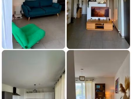 t3 61m² + terrasse 15m² – résidence bbc fermée – parking + garage – château-gombert