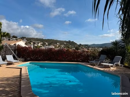 villa 194m²  5chb  piscine  vue panoramique  plan-de-cuques