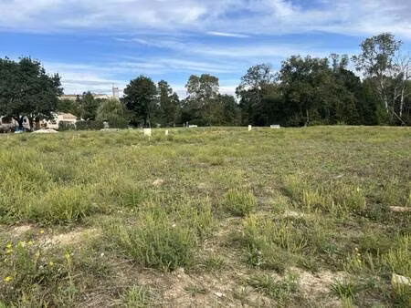 terrain constructible viabilisé à vendre