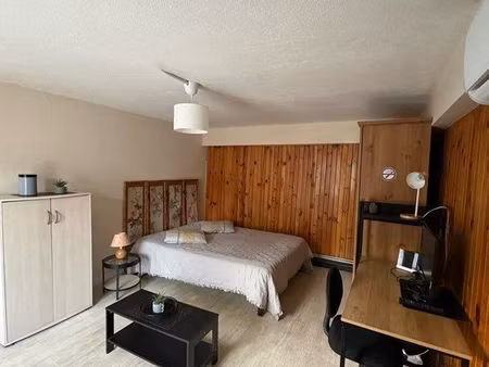 loue studio meublé  27 m² à martigues