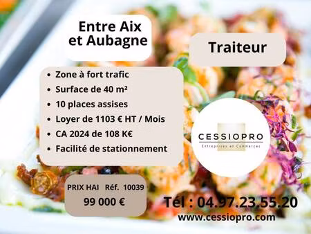 traiteur à vendre
