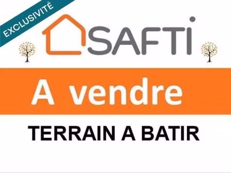 terrain constructible à vendre