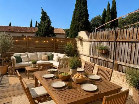 maison de village avec terrasse cornillon confoux