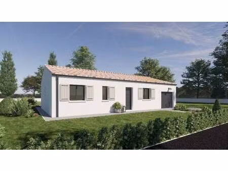terrain avec maison neuve à vendre