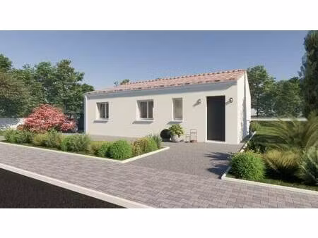 terrain avec maison neuve à vendre