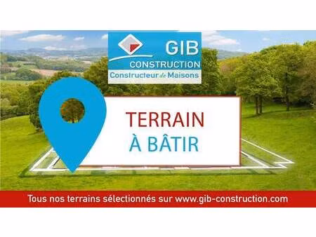 terrain constructible à vendre
