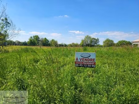 terrain constructible à vendre