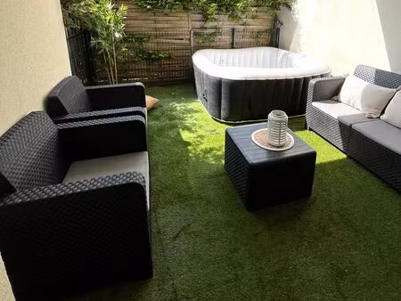 t3 70m² - gratte ciel - rénové - terrasse - garage