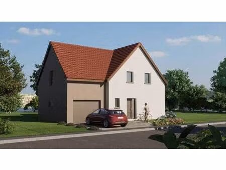 terrain avec maison neuve à vendre