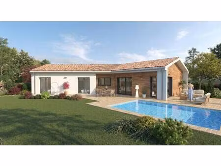 terrain avec maison neuve à vendre