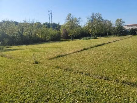 terrain constructible viabilisé à vendre