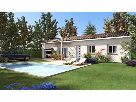 terrain avec maison neuve à vendre