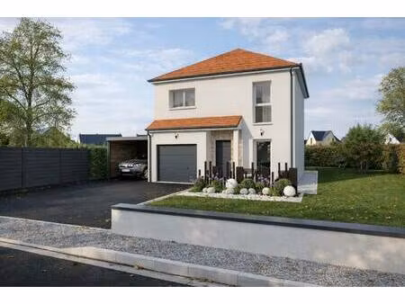 terrain avec maison neuve à vendre