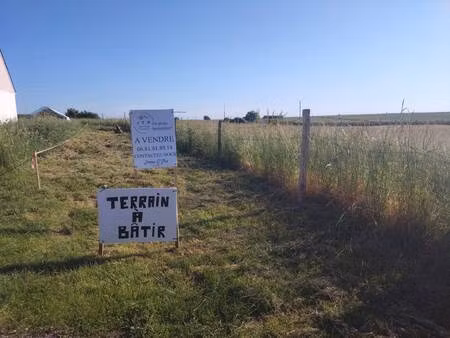 terrain constructible à vendre