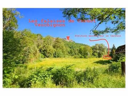 terrain constructible à vendre