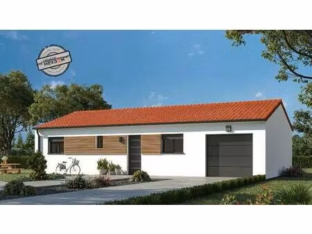 terrain avec maison neuve à vendre