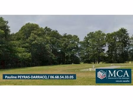 terrain constructible à vendre