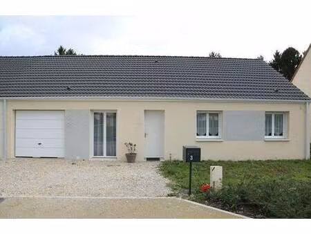 terrain avec maison neuve à vendre