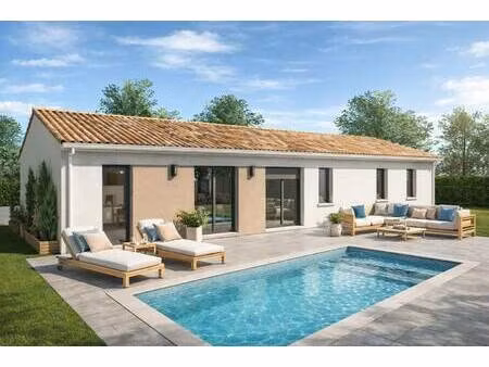 terrain avec maison neuve à vendre