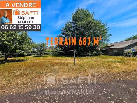 terrain constructible à vendre