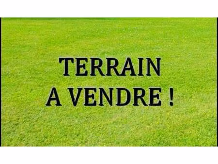 terrain constructible à vendre