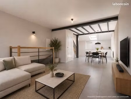 bel appartement duplex centre du village
