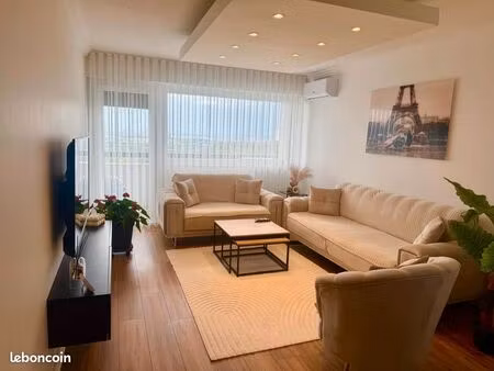 apparte65m2  meublé  triple vitrage  climatisé