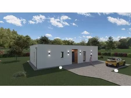 terrain avec maison neuve à vendre