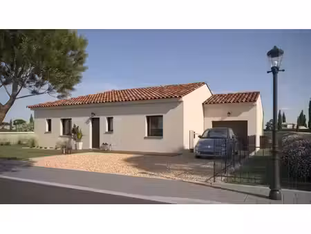 terrain avec maison neuve à vendre