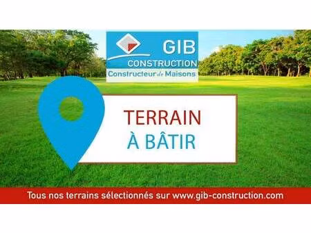 terrain constructible viabilisé à vendre