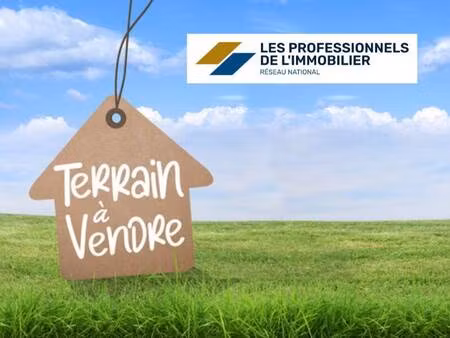terrain constructible à vendre