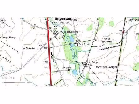 terrain constructible viabilisé à vendre