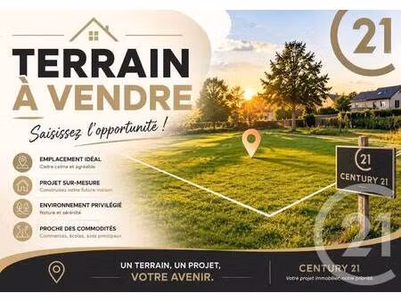 terrain constructible à vendre