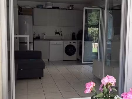 2 pièces rez de jardin 43m2 + garage