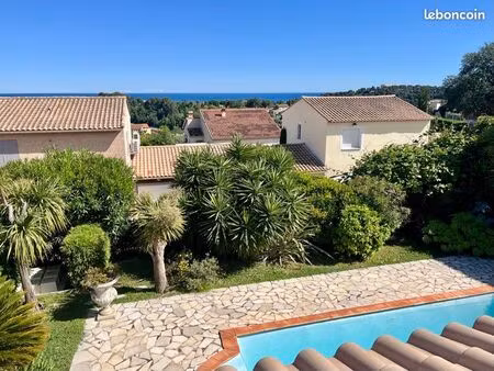 villa familiale quartier prisé des vallières à cagnes sur mer