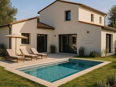 terrain avec maison neuve à vendre