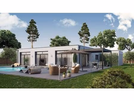 terrain avec maison neuve à vendre