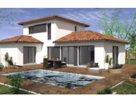 terrain avec maison neuve à vendre
