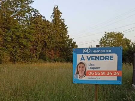 terrain constructible à vendre